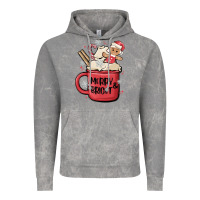 Cloud Rock merry and bright Vintage Hoodie - MaliasSmallBusiness