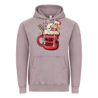 Vintage Zinc merry and bright Vintage Hoodie - MaliasSmallBusiness