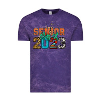 Cloud Purple senior class of 2023 Vintage Tee - NancyCooperArtShop