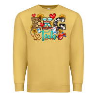 Antique Gold ekg tech Premium Sweatshirt - OliviaCreatesArt