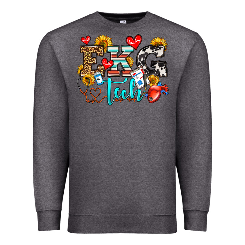 Ekg Tech Premium Sweatshirt by OliviaCreatesArt | Teevron