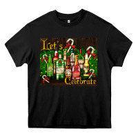 Black Christmas cocktail Heavy Core Tee - AdoDesignShop