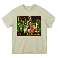 Mossy Christmas cocktail Heavy Core Tee - AdoDesignShop