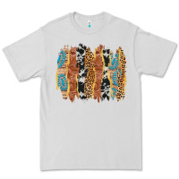 Dove Grey western brushstrokes Premium Tee - AdoDesignShop