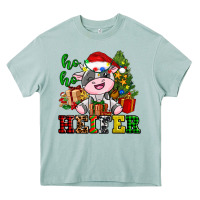 Arona ho ho heifer little cute christmas cow Heavy Core Tee - AdoDesignShop