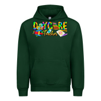 Forest Green daycare teacher Urban Hoodie - CowhideDigitalArt