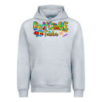 Heather Grey daycare teacher Urban Hoodie - CowhideDigitalArt