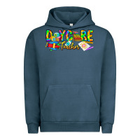 Pigment Midnight Navy daycare teacher Urban Hoodie - CowhideDigitalArt