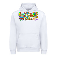 White daycare teacher Urban Hoodie - CowhideDigitalArt