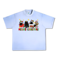 Grape Ice meowy christmas cats Urban Heavy Tee - MaliasSmallBusiness