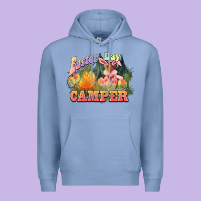Easter Day Camper Premium Hoodie Designed By Howdyjamesfarm