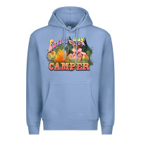 Colony Blue Easter Day Camper Premium Hoodie - HowdyJamesFarm
