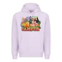 Lilac Easter Day Camper Premium Hoodie - HowdyJamesFarm