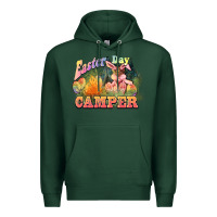 Sports Green Easter Day Camper Premium Hoodie - HowdyJamesFarm