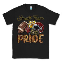 Black small town big pride maroon yellow Classic Tee - MaliasSmallBusiness