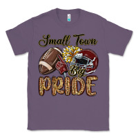 Lavender small town big pride maroon yellow Classic Tee - MaliasSmallBusiness