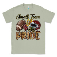 Matcha small town big pride maroon yellow Classic Tee - MaliasSmallBusiness