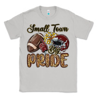 Moon Dust small town big pride maroon yellow Classic Tee - MaliasSmallBusiness