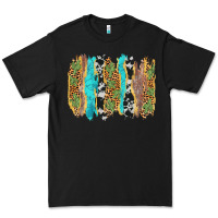 Black western brushstrokes Premium Tee - AdoDesignShop