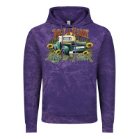 Cloud Purple i got a heart like a truck western sunflower Vintage Hoodie - NancyCooperArtShop