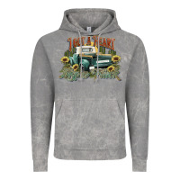 Cloud Rock i got a heart like a truck western sunflower Vintage Hoodie - NancyCooperArtShop
