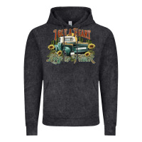 Vintage Black i got a heart like a truck western sunflower Vintage Hoodie - NancyCooperArtShop