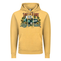 Vintage Mustard i got a heart like a truck western sunflower Vintage Hoodie - NancyCooperArtShop