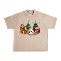 French Oak christmas Urban Heavy Tee - MaliasSmallBusiness