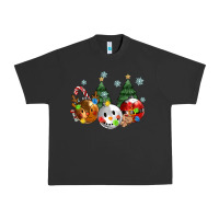 Pigment Black christmas Urban Heavy Tee - MaliasSmallBusiness