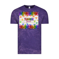 Cloud Purple teacher fuel Vintage Tee - NancyCooperArtShop