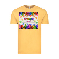 Vintage Mustard teacher fuel Vintage Tee - NancyCooperArtShop