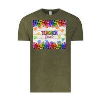 Vintage Olive teacher fuel Vintage Tee - NancyCooperArtShop