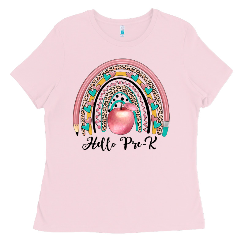 Hello Pre K Ladies Tee by JahusDesignShop | Teevron
