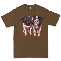 Cacao cute baby pigs Premium Tee - Artiststas