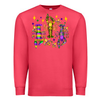 Cardinal mardi gras craw fish olivia Premium Sweatshirt - OliviaCreatesArt
