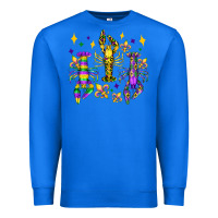 True Royal mardi gras craw fish olivia Premium Sweatshirt - OliviaCreatesArt