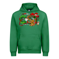 Emerald christmas cetified surgical technologist Urban Hoodie - LillyAllenDesigns