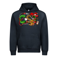 Navy christmas cetified surgical technologist Urban Hoodie - LillyAllenDesigns