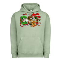 Pigment Oil Green christmas cetified surgical technologist Urban Hoodie - LillyAllenDesigns