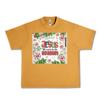 Peanut Butter christian christmas  jesus the reason Urban Heavy Tee - MaliasSmallBusiness