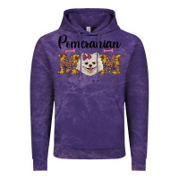 Cloud Purple western mom pomeranian Vintage Hoodie - RanaPortraitStore