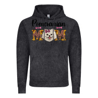 Vintage Black western mom pomeranian Vintage Hoodie - RanaPortraitStore