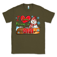 Army Green i love being a gigi Classic Tee - MaliasSmallBusiness