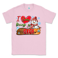 Bubblegum Pink i love being a gigi Classic Tee - MaliasSmallBusiness