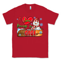 Red i love being a gigi Classic Tee - MaliasSmallBusiness