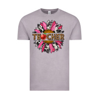 Vintage Zinc western teacher sunflower Vintage Tee - NancyCooperArtShop