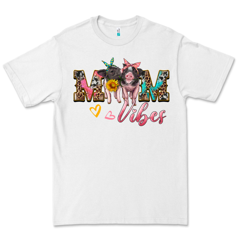 Mom Vibes Baby Pigs Premium Tee by Artiststas | Teevron