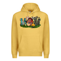 Antique Gold Barn Mom Mother's Day Premium Hoodie - CowGirlArtShop