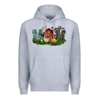 Heather Grey Barn Mom Mother's Day Premium Hoodie - CowGirlArtShop