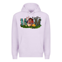 Lilac Barn Mom Mother's Day Premium Hoodie - CowGirlArtShop